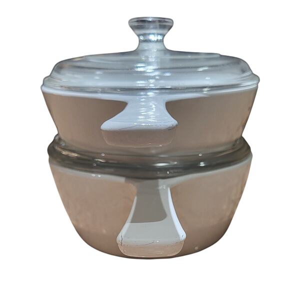 Vintage Corning Ware Country Festival Blue Bird Skillet w/Lids (P-81-B & P-82-B) - Picture 2 of 16